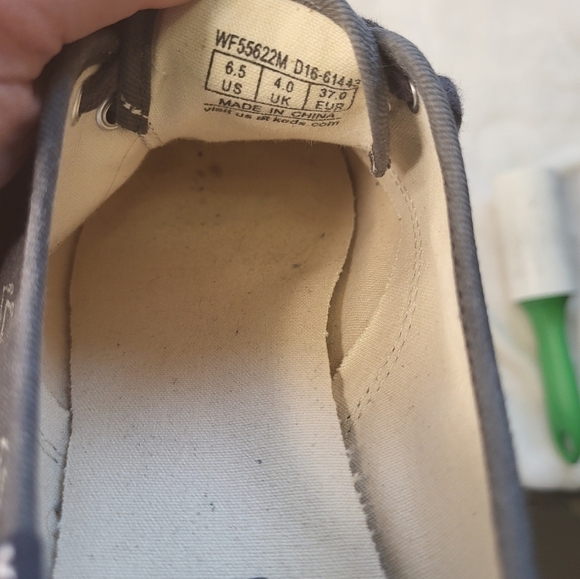 KEDS Sneakers. Size 6.5. Grey & White. - Picture 4 of 6